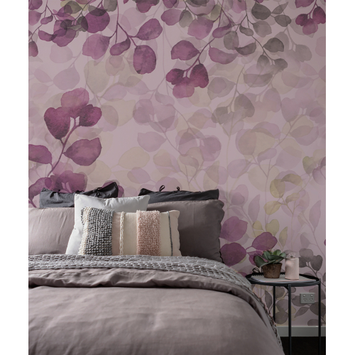 Panoramic wallpaper Eucalyptus leaves - Collection Noëmie Krey - Acte-Deco