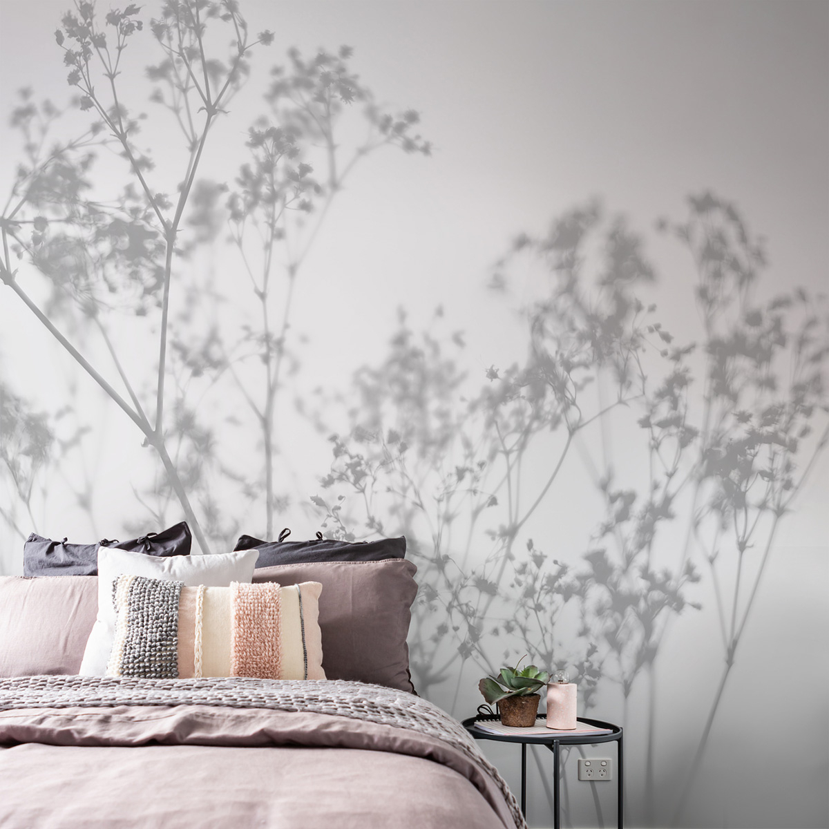 Panoramic wallpaper Field flower - Acte Deco Collection - Acte-Deco