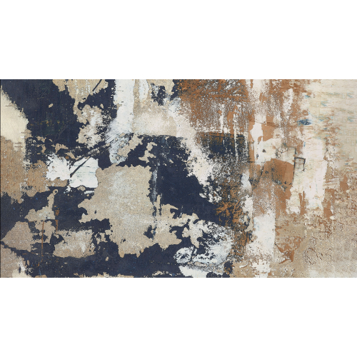 Panoramic wallpaper Contrasted trashwall material effect - Alice Asset Collection - Acte-Deco