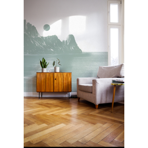 Panoramic wallpaper Seaside landscape - Collection Studio Romiche - Acte-Deco