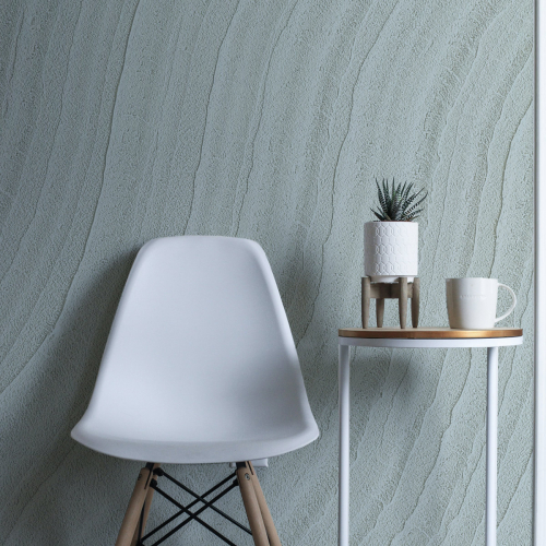 Panoramic wallpaper with textured material effect - Collection Alice Asset - Acte-Deco