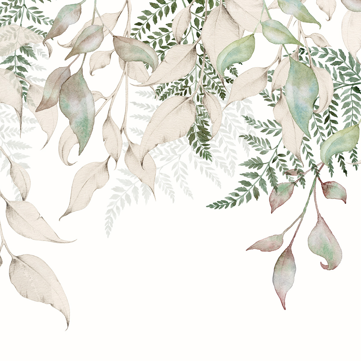 Panoramic wallpaper Esprit nature - Collection Jessica LE DIVENAH - Acte-Deco