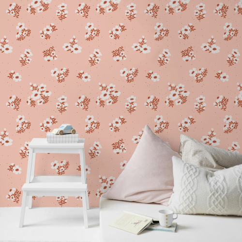 Panoramatapete Kind floral - Kollektion Émilie GAUVRIT - Acte-Deco