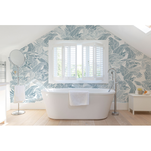 Panoramic wallpaper with a flock of birds - Collection Alex & Marine - Acte-Deco