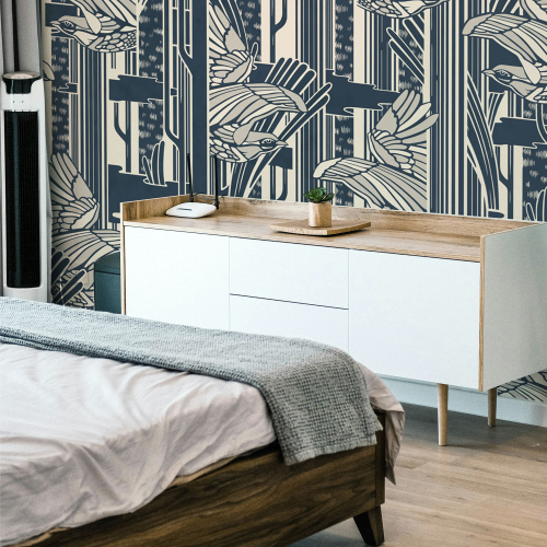 Cuzco panoramic wallpaper - Collection Alex & Marine - Acte-Deco