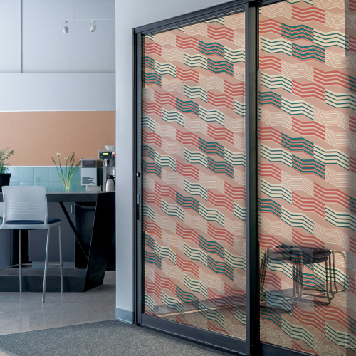 Vitrophanie - Decorative film for Atocha windows