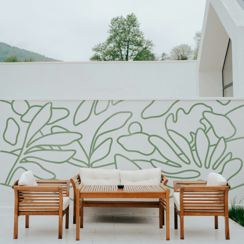 Calm outdoor wallpapers - Acte-Deco