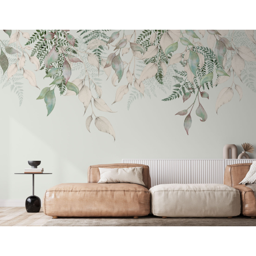 Panoramic Esprit nature wallpaper - Jessica LE DIVENAH Collection - Acte-Deco