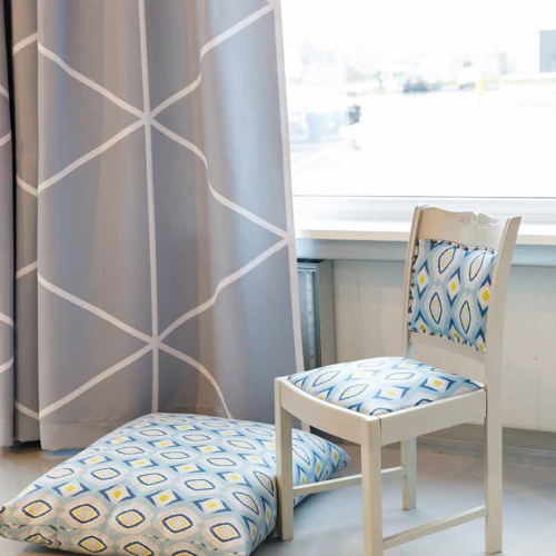 Printed furnishing textiles for interior decoration - ACTE-DECO