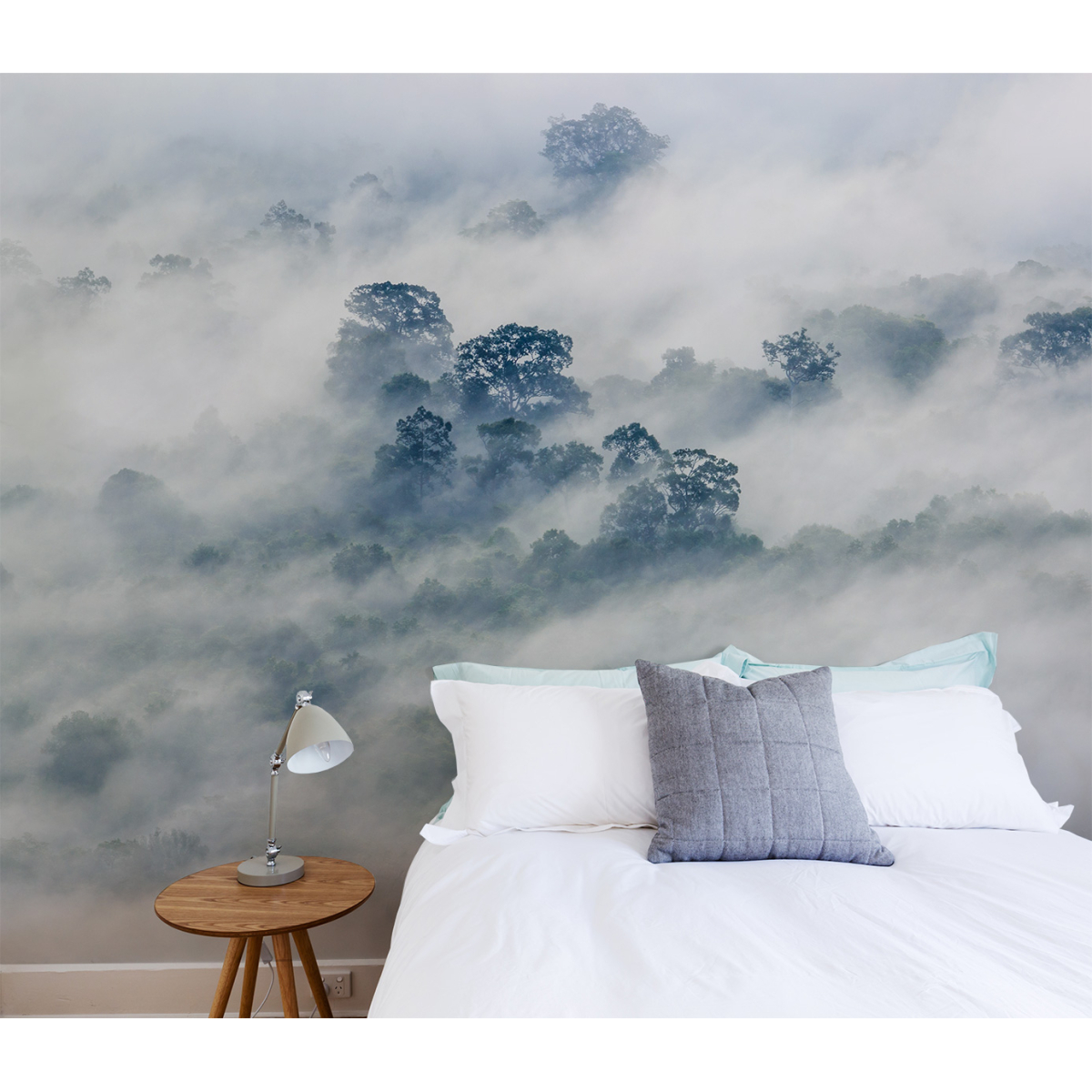 Panoramic wallpaper Morning mist 01 | Acte-Deco