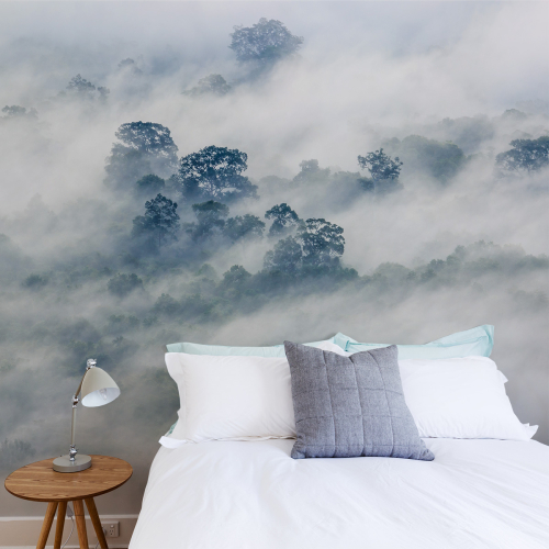 Panoramic wallpaper Morning mist 01 | Acte-Deco