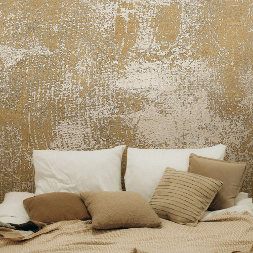 Panoramic Wallpaper with Material Effect - Collection Alice Asset - Acte-Deco