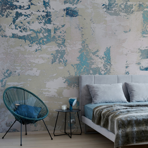 Panoramic Wallpaper with Material Effect - Collection Alice Asset - Acte-Deco