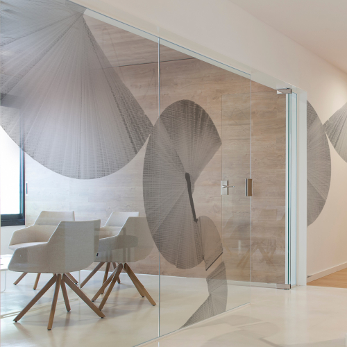 Vitrophanie - Decorative film for Equilibre windows