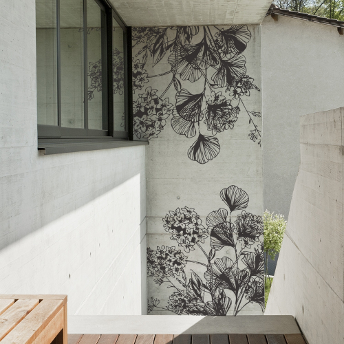 Blumendekor für den Außenbereich | Geometric Petals | Acte-Deco