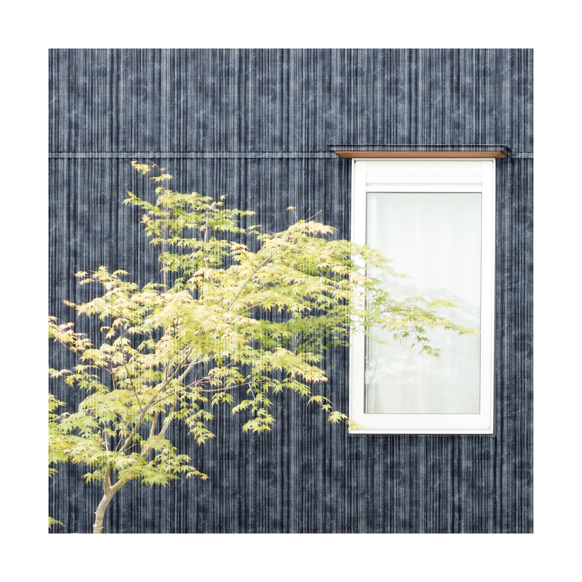 Exterior decor Watercolor stripes - UV-resistant